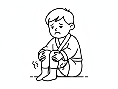 Robes Too Short for Little Legs