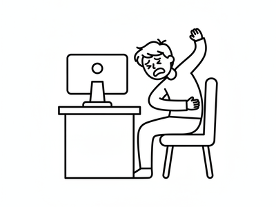Constantly Fidgeting at Your Desk