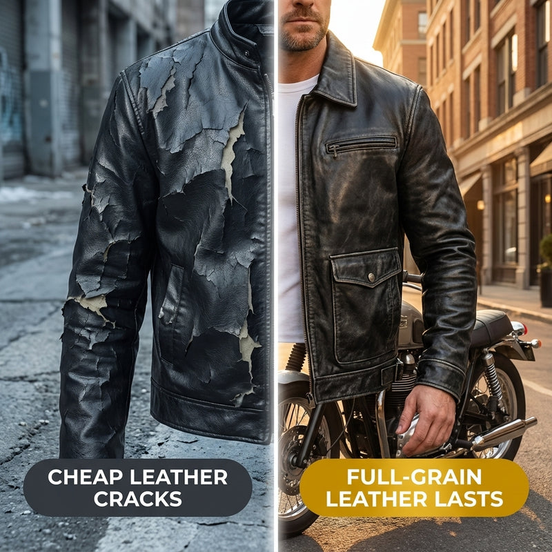 Never Worry About Cheap Leather Cracking After One Season
