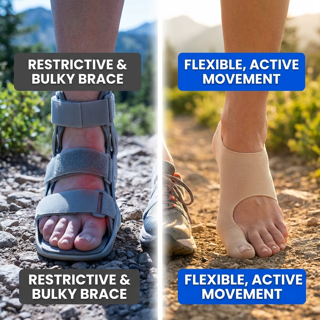 Bunion Corrector for Women Big Toe, Men Too – Ultra-Thin Bunion Sock Separates Big Toes.